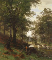 Idylle im Buchenwald